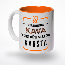 Puodelis viršininkui