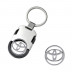 Automobilio pakabukas "Toyota" su žetonu