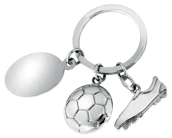 Raktų pakabukas futbolo mėgėjams