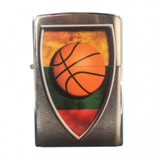 Zippo žiebtuvėlis "Lietuva - krepšinio šalis"