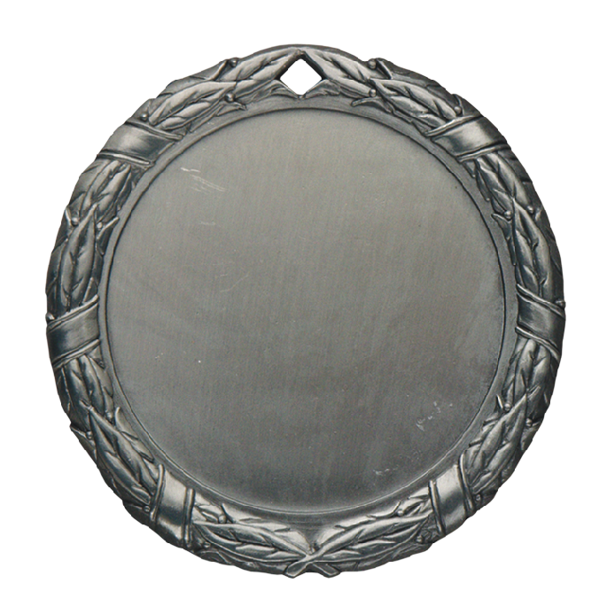 Sidabro spalvos jubiliejinis medalis