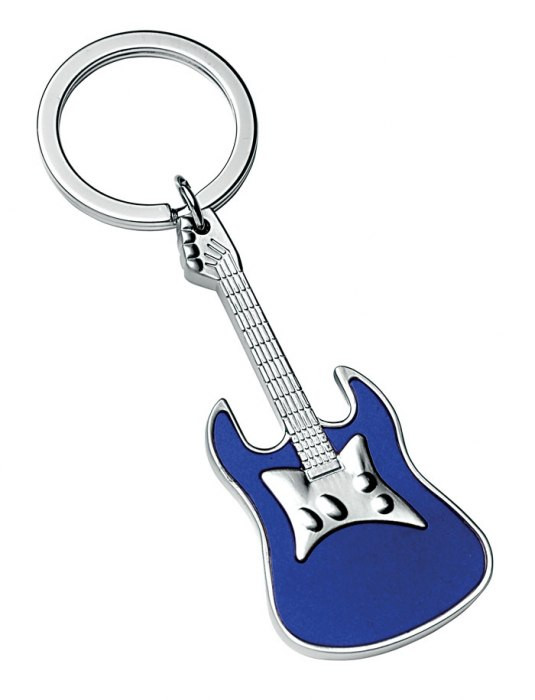 Raktų pakabukas "Mėlyna gitara"