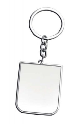 Raktų pakabukas "Įdubęs stačiakampis skydas"