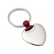 Dekoruotas raktų pakabukas "Širdelė" 