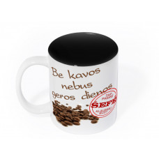 Puodelis šefei gerai dienai pradėti