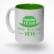 Elegantiško tėčio puodelis