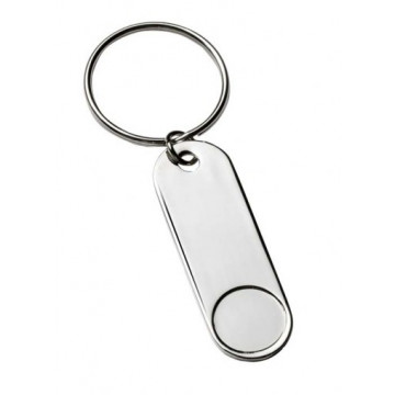 Pailgas raktų pakabukas su apskritimu