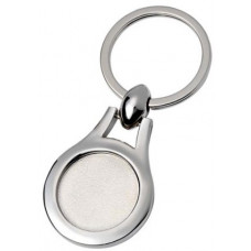 Dekoruotas apvalus raktų pakabukas