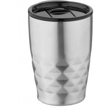 Elegantiškas vakuuminis varinis termo puodelis, talpa 350 ml, metalo spalvos