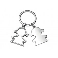 Raktų pakabukas "Dvi mergaitės"	