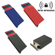 Kreditinių ir nuolaidų kortelių dėklai