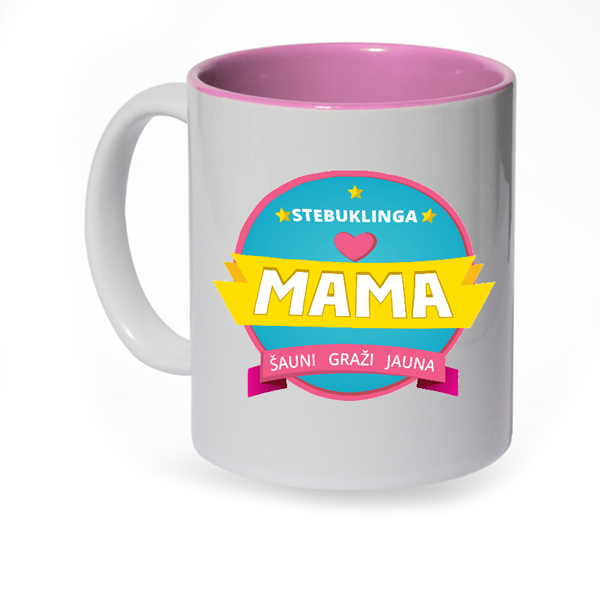Puodelis stebuklingai mamai