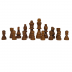 Šachmatų medinės figūrėlės