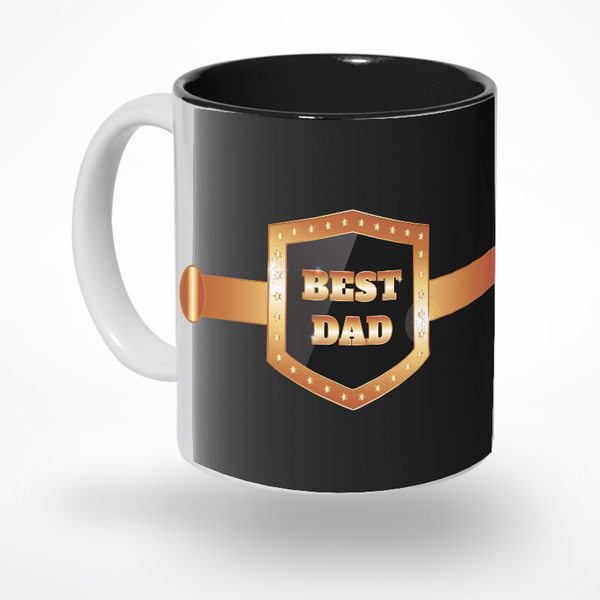 Puodelis tėčiui "Best Dad"