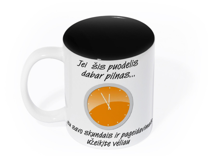 Puodelis bosui "Užeikite vėliau"